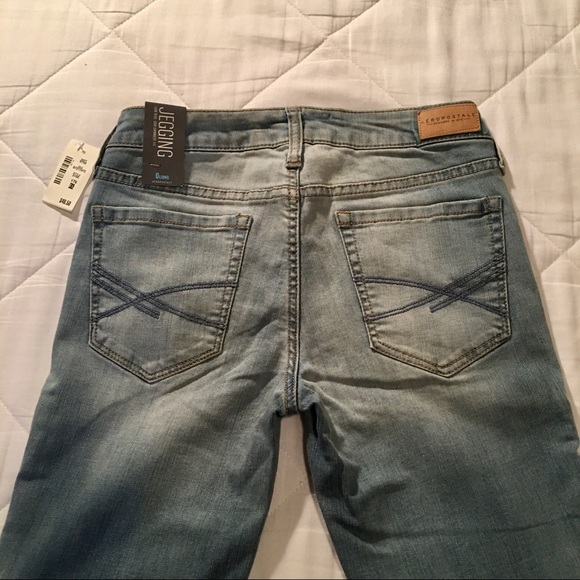 AEROPOSTALE JEGGINGS low rise Sz 0/Long! NWT! - Picture 4 of 16